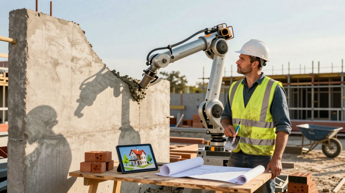 Casas construídas por robôs em 24 horas estão a eliminar empregos na construção e ninguém se importa.